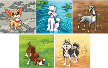 Fireside Games Zoomies – Fast-Paced Dog Walking Family Card Board Game Fun for All Ages Quick Play 2 to 4 Players Ages 10+