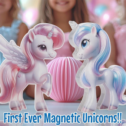 Little Pi 104pcs Frozen Princess Castle Magnetic Tiles Building Blocks - 3D Diamond Blocks, STEM Educational Toddler Toys for Pretend Play, 4 Year Old Girl Birthday Gifts Kids Ages 3 5 6 7 8 - Pink