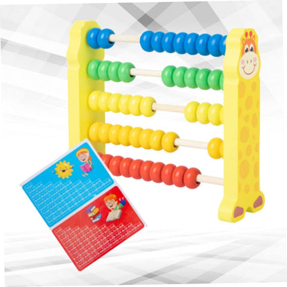 SUPVOX 1pc Colorful Wooden Abacus for Boys and Girls Educational Calculating Tool for Preschool Learning for Early Mathematics Development and Classroom Supplies