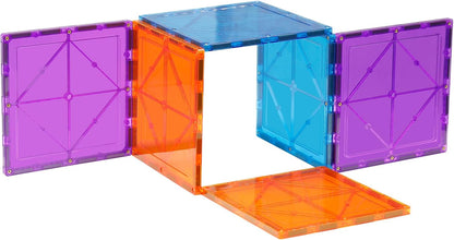 STEM Magnetic Tiles 70PCS Educational Toys for Kids Ages 3-8, Montessori Sensory Magnet Blocks for Toddlers, Classroom & Home Construction Kit