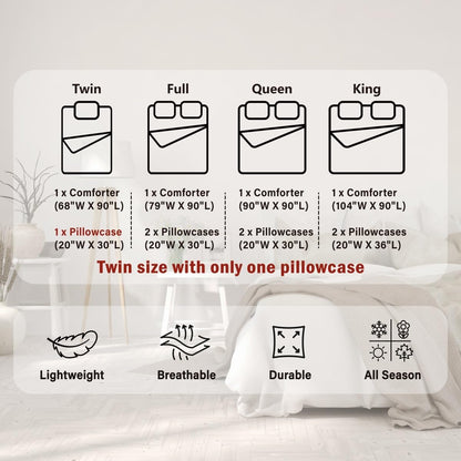 Castle Fairy Drum Kit Comforter Set,Musical Instruments Bedding Set for Kids Girls Women,Adults Rock Music Comforter,Neon Lighting Quilted Duvet Set Bedroom Collection Twin Size 2Pcs