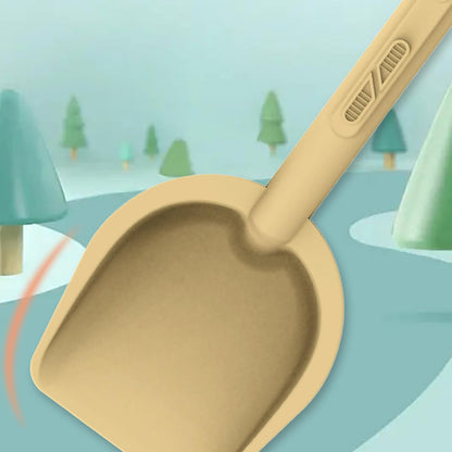 Sand Shovel Toy 2PCS Outdoor Play Tool with Wide Scoops Design Sandcastle Building Tool Toy for Beach Beach Shovel for