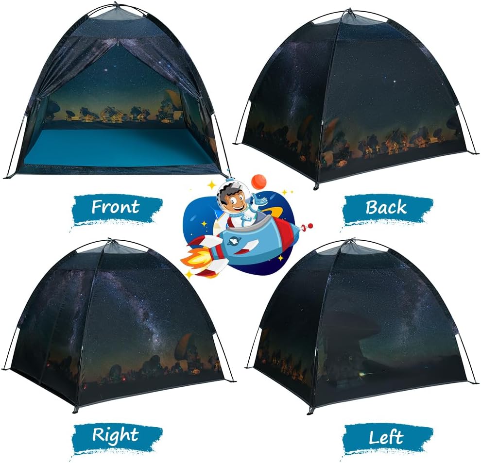 Mnagant James Webb Space Telescope Kids Play Tent Indoor & Outdoor for Boys and Girls(61" x 61" x 45")