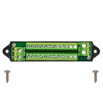 30Amp 300V 1x10 Position Terminal Block Distribution Module. OONO D-1661GP