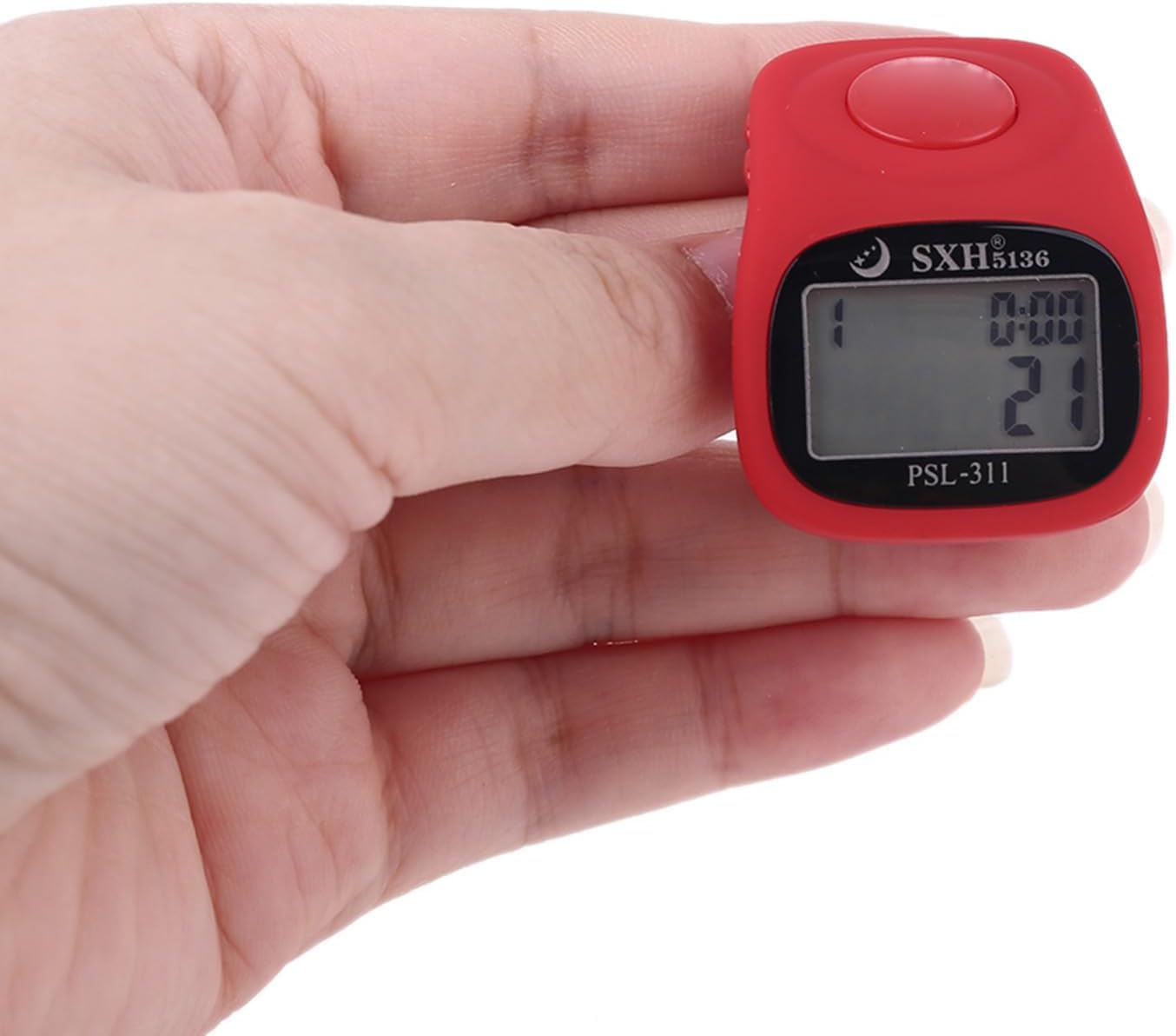 Finger Counters 6 Digital LED Electronic Finger Counter Mechanical Manual Clicker Number Lap Counter Remind Counter Assault Bear Keg