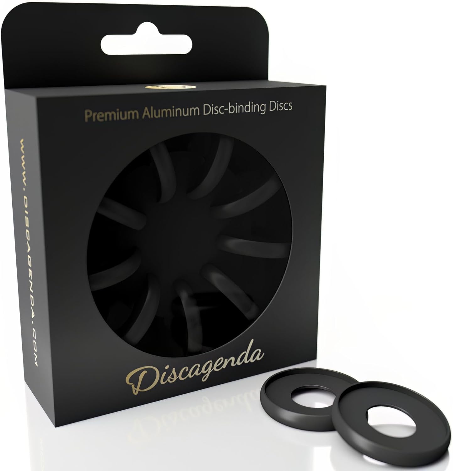 Discagenda Discbound Discs (Gold, 9 Piece 1.65in)
