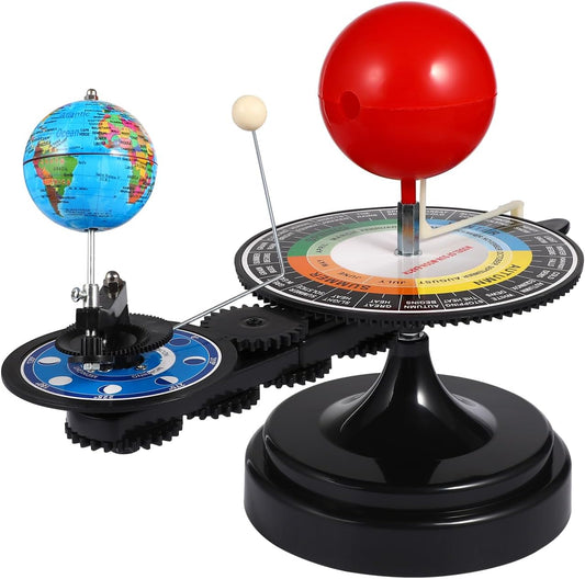 ULTECHNOVO Solar System Model Kit - Earth Moon Revolves Around The Sun- Scientific Experiment Kit Teaching Model for Teens Students