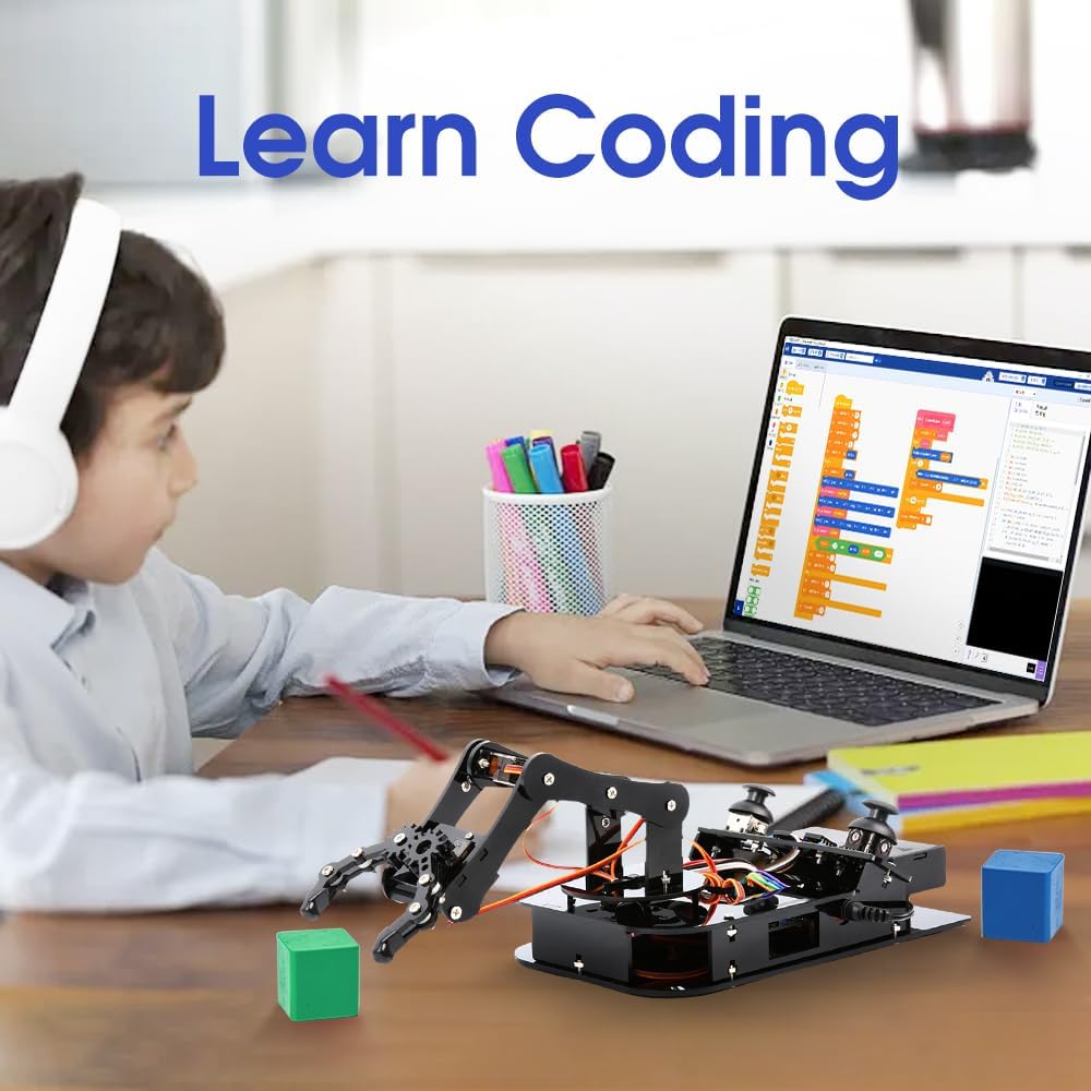 ACEBOTT Robotics for Kids Ages 12-16，Bionic Biped Robot Kit for Arduino ESP32, STEM Science Kits, Cool Engineering Building Toys, Science Coding Kit for 12+ Boys Girls Teens and Adults Unique Gifts