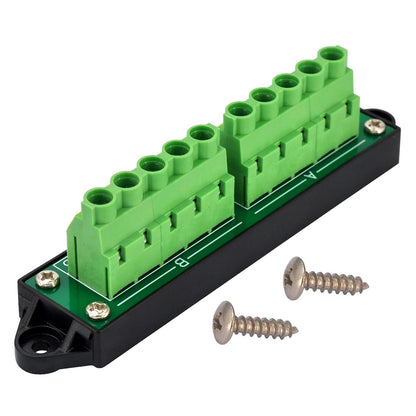 30Amp 300V 1x10 Position Terminal Block Distribution Module. OONO D-1661GP