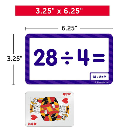 Division Flash Cards