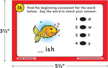 Teacher Created Resources Power Pen Learning Cards: Blends & Digraphs