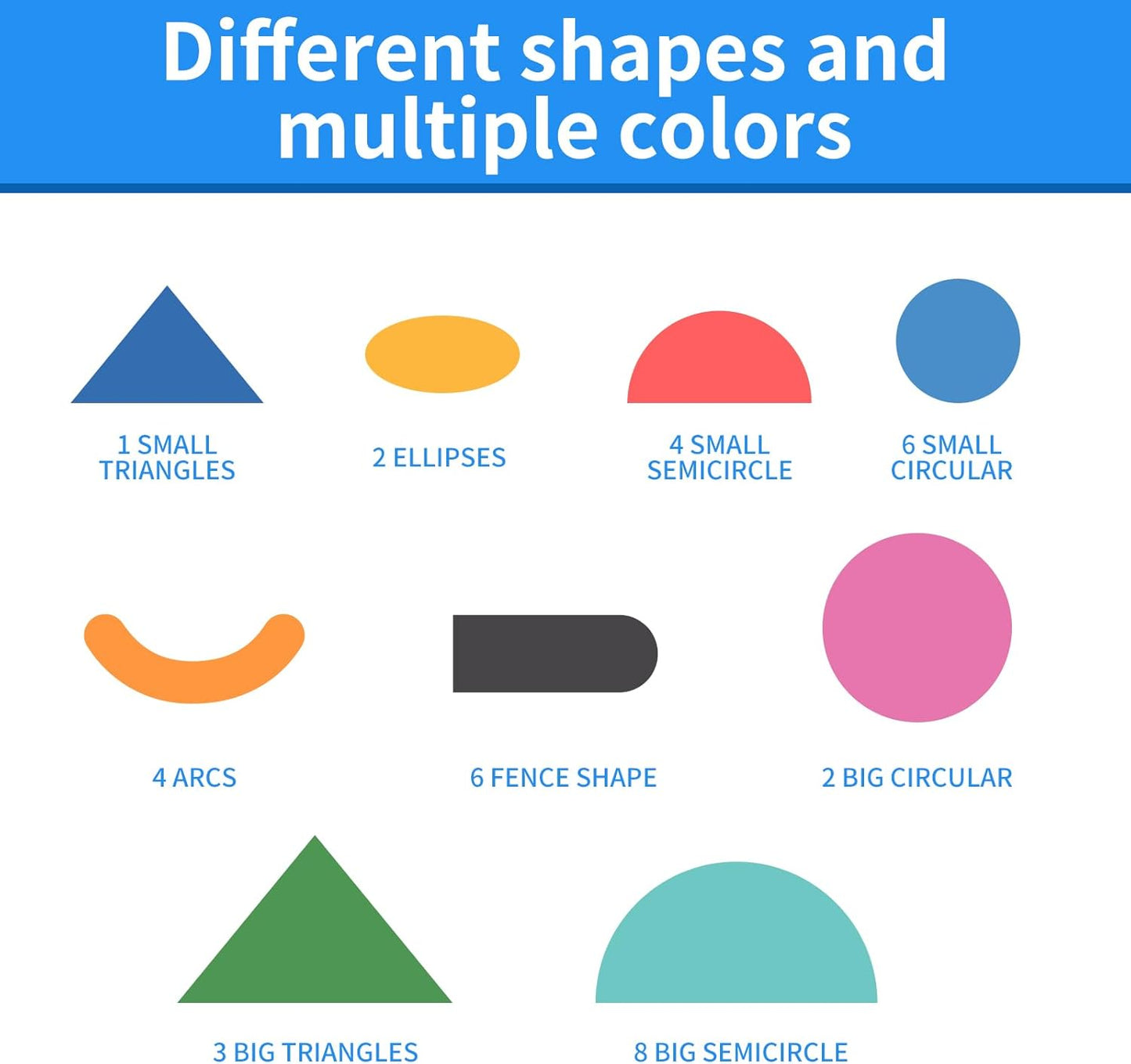 Wooden Tangrams Pattern Blocks, Cognitive Difficulties for Elderly People, Brain-Boosting Crafts Activities for Elderly（Elephant Style）