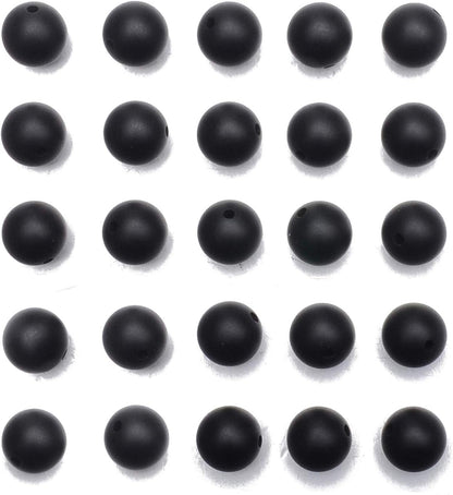NCB 100pcs Original Natural Stone Beads Gemstone Round Loose Beads 6mm 8mm 10mm (Blue Aventurine, 6mm 100Beads) - Colors A