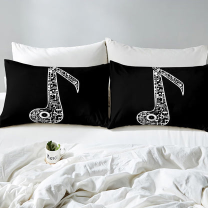 Drum Kit Comforter Cover Abstract Musical Instruments Bedding Set for Kids Boys Teens,Pop Music Duvet Cover Modern Rock Quilt Cover, Teal Laser Light Bedroom Decor Twin Size Blue Green Black