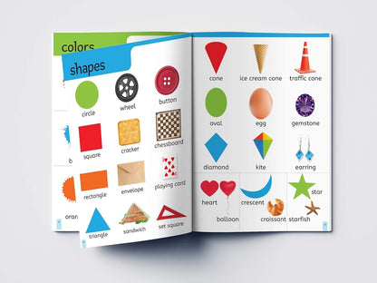 My First 1000 Words: Early Learning Picture Book to learn Alphabet, Numbers, Shapes and Colours, Transport, Birds and Animals, Professions, Opposite Words,