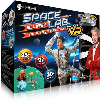 Abacus Brands Bill Nye's VR Space Lab - Virtual Reality Kids Science Kit, Book and Interactive STEM Learning Activity Set (Bill Nye Space (2025 Version))
