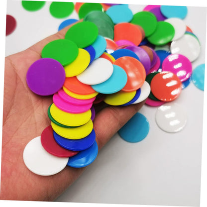 DOITOOL 300pcs Colorful Counting Chips for Math Learning Counters Teaching Supplies for Boys and Girls for Cognitive Development and Classroom Activities