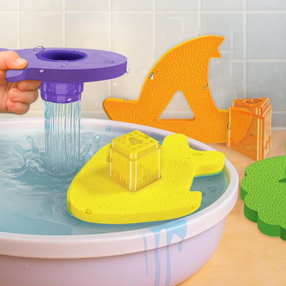 Imagimake Stacking Pots Toys | Leaps & Bounds 6+ Month Old Baby Toy | Learning Toy for Infant & Toddler | 5-in-1 Play & Learn | Stacking, Nesting, Pretend Play | First Birthday Gifts for Girls & Boys