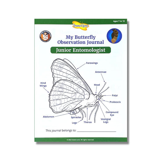Insect Lore Junior Entomologist Activity Journals | 12 Journal Classpack | Ages 7-10 |Class Set of STEM Learning Booklets