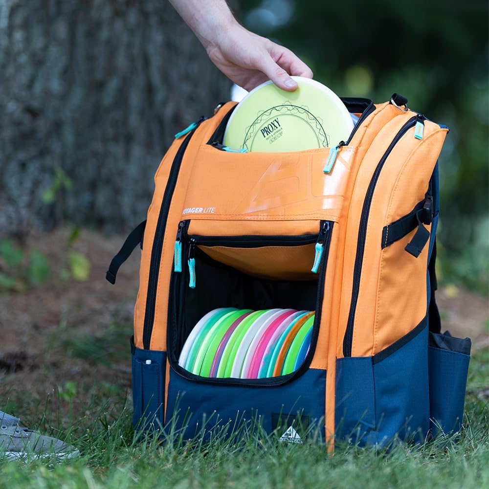 Axiom Discs Voyager Lite Backpack Disc Golf Bag (Choose Your Favorite Color)