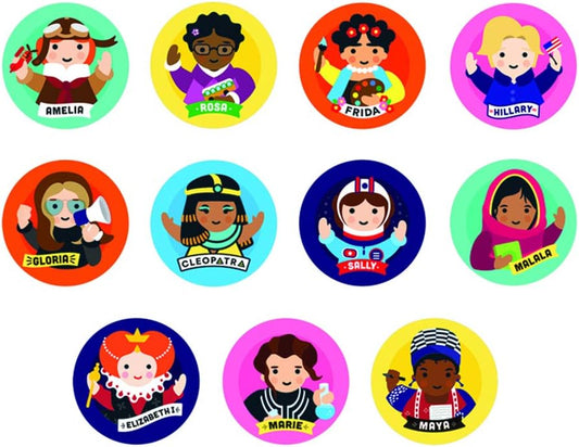 Mudpuppy Little Feminist Mini Memory Match Game, 24 Pieces (12 Pairs), Ages 3+, Develop Matching, Visual Memory, Focus, Concentration Skills, Features Charming Portraits of Historical Women