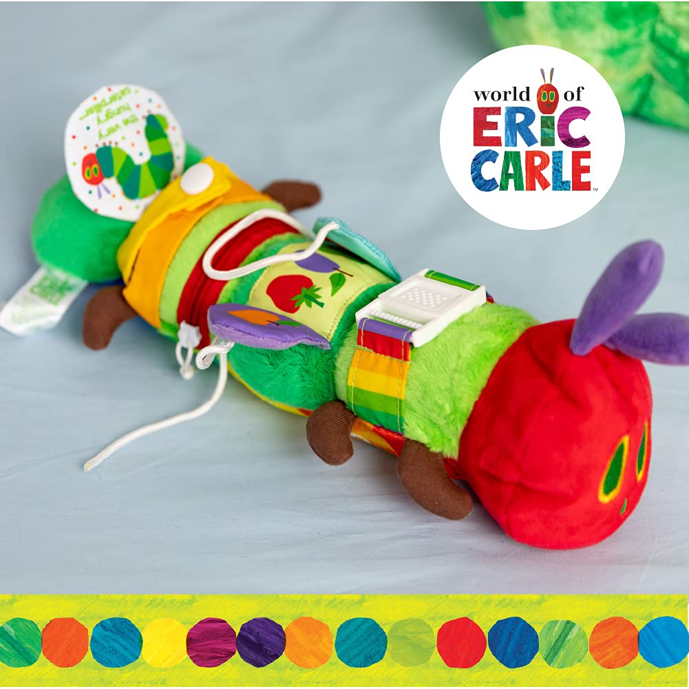 KIDS PREFERRED World of Eric Carle The Very Hungry Caterpillar Learn to Dress Activity Toy Small