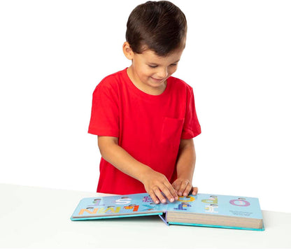 Melissa & Doug Poke-a-Dot! an Alphabet Eye Spy, Interactive Children's Board Book with Buttons to Pop, Educational Sensory Toy for Toddlers & Preschoolers Ages 3+ - FSC Certified