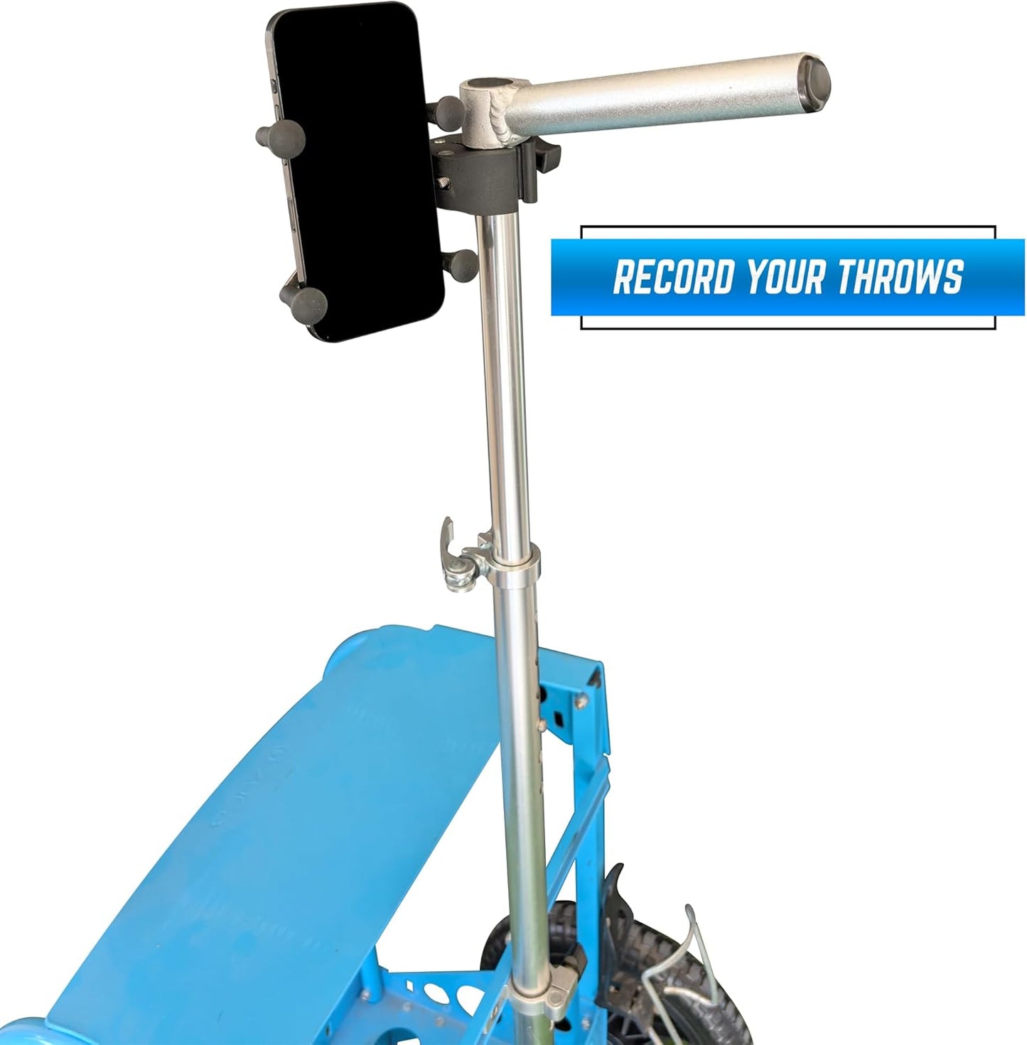 Rogue Iron Disc Golf Cart Phone Mount for Zuca Carts and All Other Disc Golf Carts