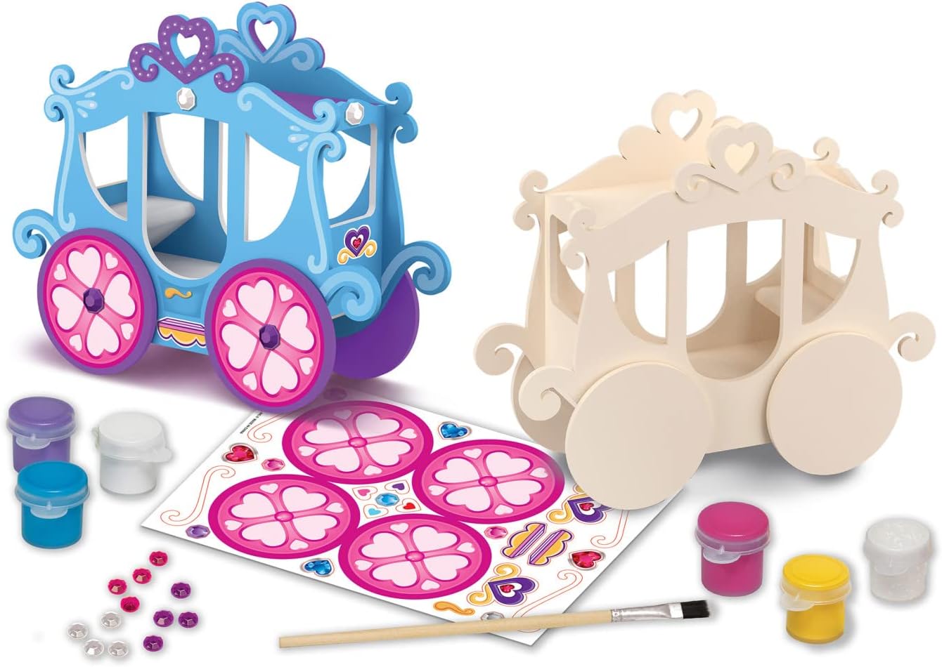 Works of Ahhh... Craft Set - Solar System Mobile Classic Wood Paint Kit