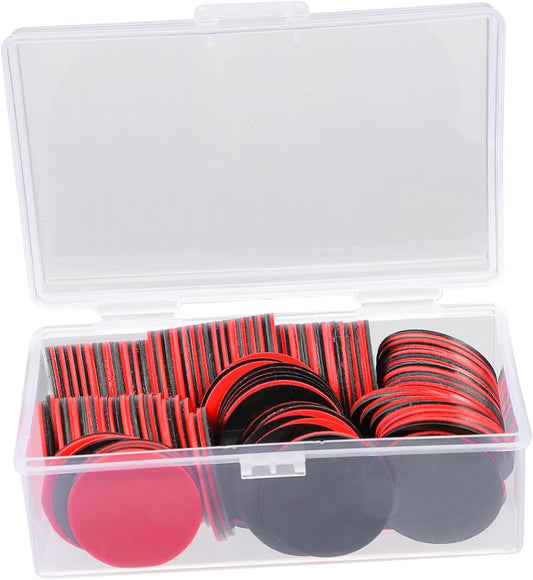 100pcs Colored Math Learning Chips Dual-Color Plastic Counting Discs for Boy Girl for Early Education and Interactive Games Counting Tokens