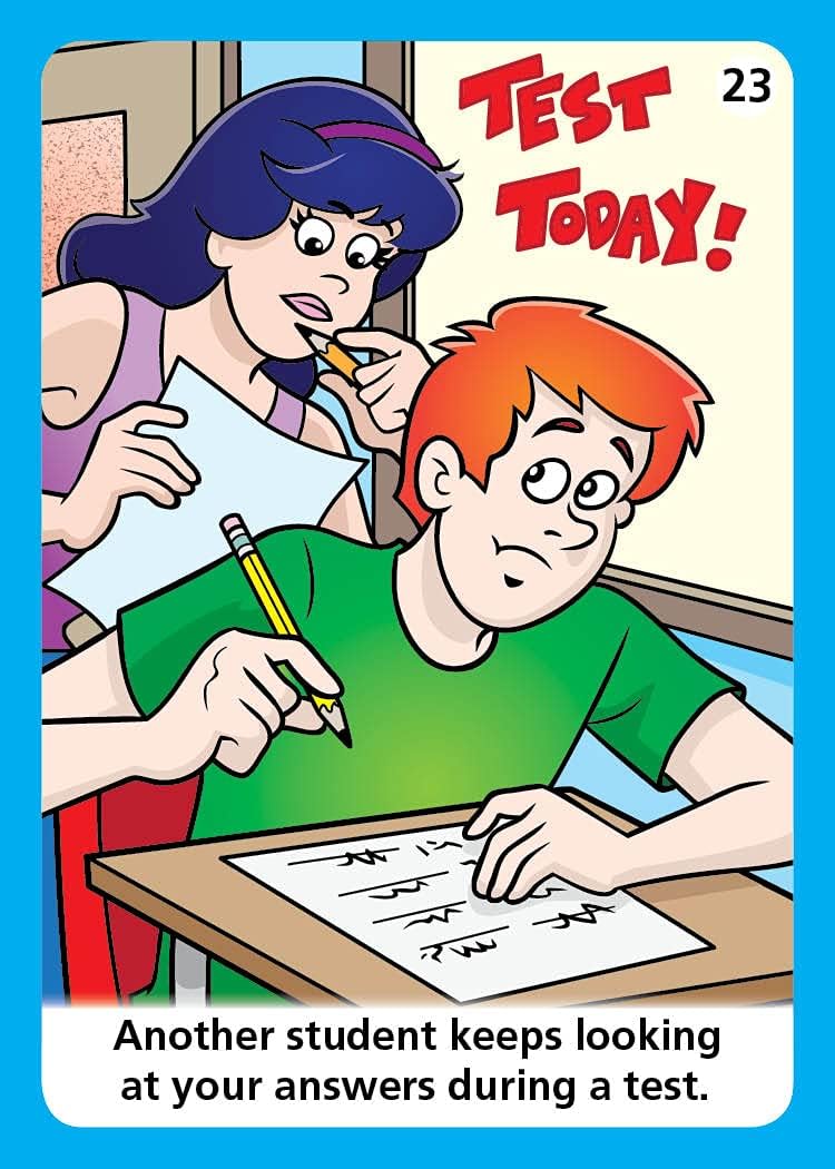 Super Duper Publications | Difficult Situations Fun Deck | Social Skills and Safety Flash Cards | Educational Learning Materials for Children