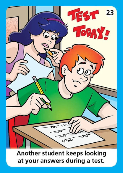 Super Duper Publications | Difficult Situations Fun Deck | Social Skills and Safety Flash Cards | Educational Learning Materials for Children