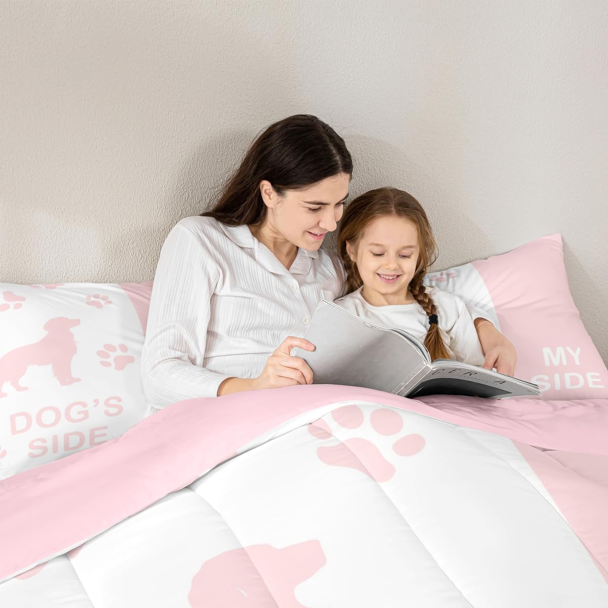 Castle Fairy Drum Kit Comforter Set,Musical Instruments Bedding Set for Kids Girls Women,Adults Rock Music Comforter,Neon Lighting Quilted Duvet Set Bedroom Collection Twin Size 2Pcs