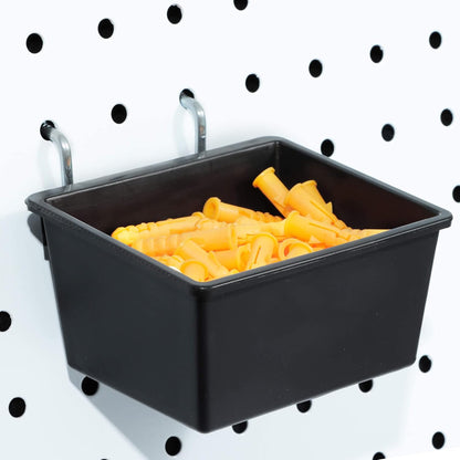 Pegboard Hooks, with Bins, Peg Locks, for Organizing Various Tools, 188 PCS, 80 of Which are Locks