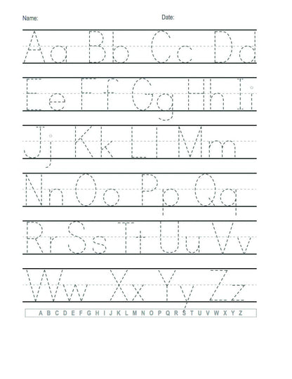 Trace Letters: Alphabet Handwriting Practice workbook for kids: Preschool writing Workbook with Sight words for Pre K, Kindergarten and Kids Ages 3-5. ... Words & Math for Preschool & Kindergarten)