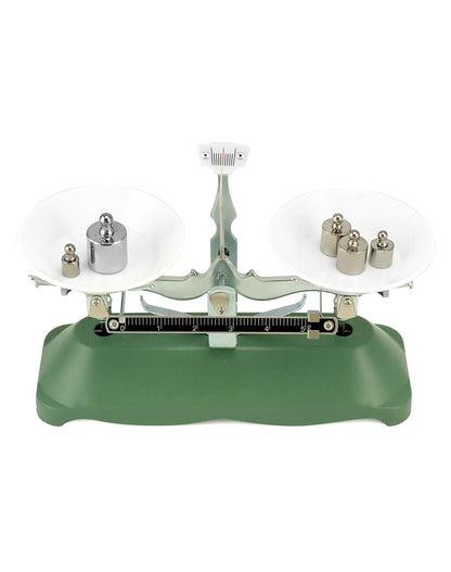 QWORK Balance Scale, 200g / 0.2g, Mini Laboratory Triple Beam Balance Beam Scale for Teaching Tool