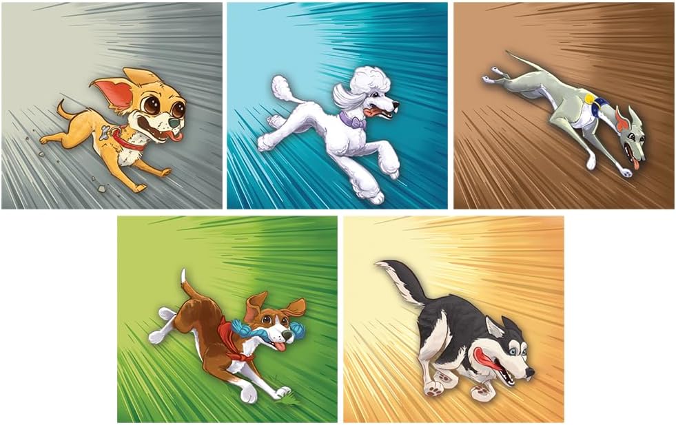 Fireside Games Zoomies – Fast-Paced Dog Walking Family Card Board Game Fun for All Ages Quick Play 2 to 4 Players Ages 10+