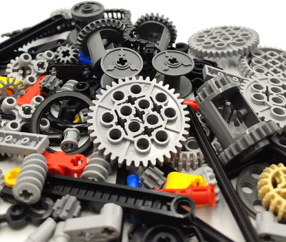 dspitwod MOC Technical Wheels Connectors Rack Gear Car Suspension Building Brick Accessories Pieces Sets STEM Learning Kits Engineering Toy Gift for Kids …