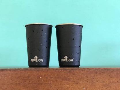 10oz Kids Cups – Stainless Steel Cups for Home, Party, Camping & Outdoor Activities – BPA Free, Unbreakable, Premium Stackable Metal Drinking Glasses for Children (4-Pack)