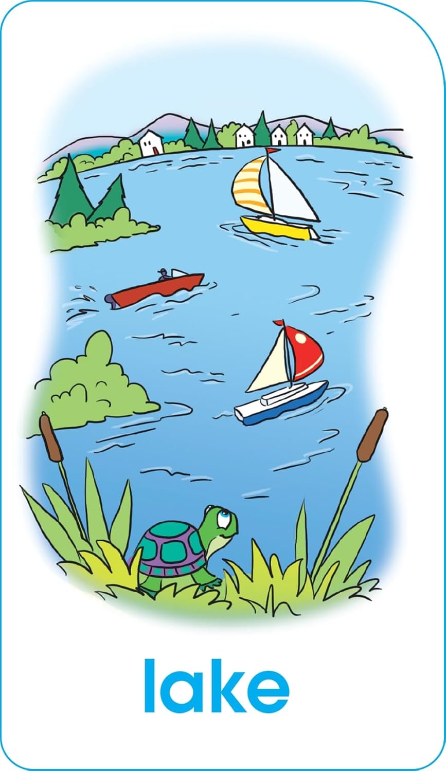 School Zone Word Families Flash Cards: 56 Cards, Preschool, Kindergarten, Beginning and Ending Sounds, Rhymes, Spelling, Early Reading, Ages 4+