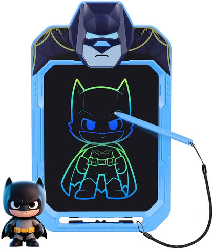 LCD Writing Tablet for Kids 10 Inch Bat Hero for Toddler 3 4 5 6 7 8 - Paint, Doodle Board, Drawing Pad - Travel Toys, Road Trip Car Activities, Birthday Christmas Gift Boys & Man