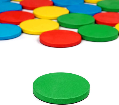 70 PCS Magnetic Ten Frames - Math Manipulatives for Elementary Classroom & Kindergarten - 4 Ten Frames & 44 Math Counters for Kids, Math Games for Kindergarten - Jumbo Magnetic Ten Frame Set