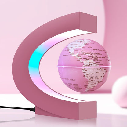 Magnetic Levitating Floating Globe with LED Lights, Cool Tech Gadgets Gifts World Globe Lamp for Men Father Teenage Boys Girls, Birthday Gifts Office Home Desk Decor Display