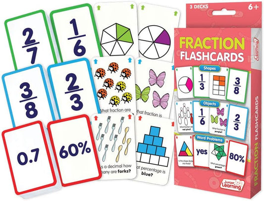 Fraction Flashcards, Multi