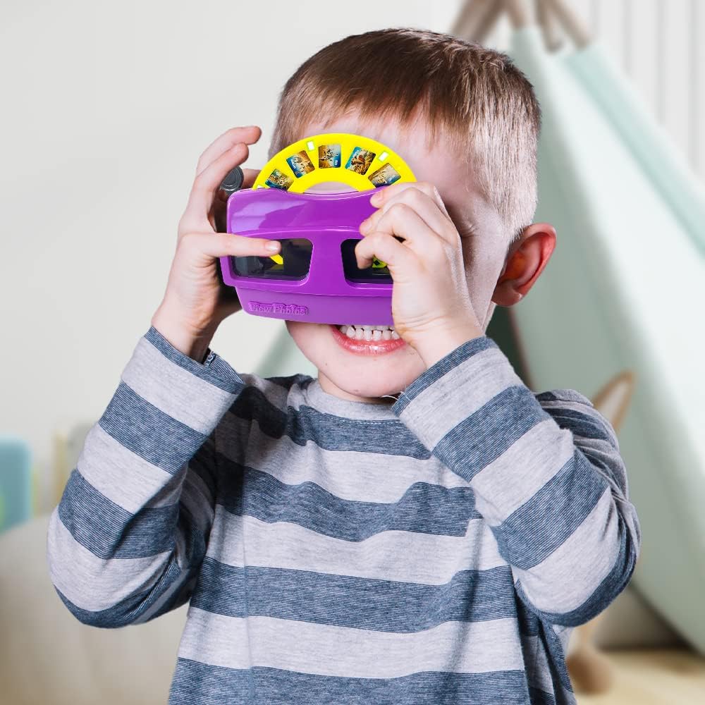 ArtCreativity Classic 3D Viewfinder for Kids, 6 Reels Included with 42 HD Images, View Finder for Children, Nostalgia Retro Toys, Nature Educational Toys, Learning Toy for Kids, Toddlers, Ages 3+