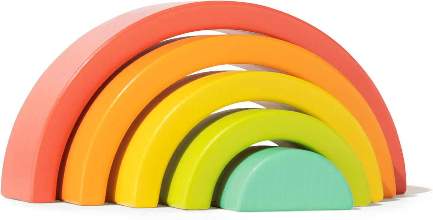 Lovevery, Rainbow Stacker, Montessori Baby, Perfect for Your Baby Starting at 20 Months+