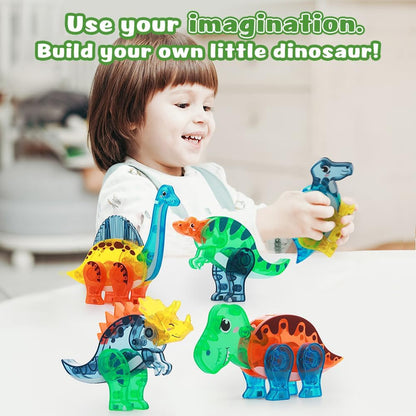 BENOKER Castle Magnetic Tiles, 3D Building Blocks STEM Educational Kids Toys for Pretend Play, 3 4 5 6 7 8 Year Old Birthday Gifts for Boys and Girls, Preschool Learning Toys for Christmas