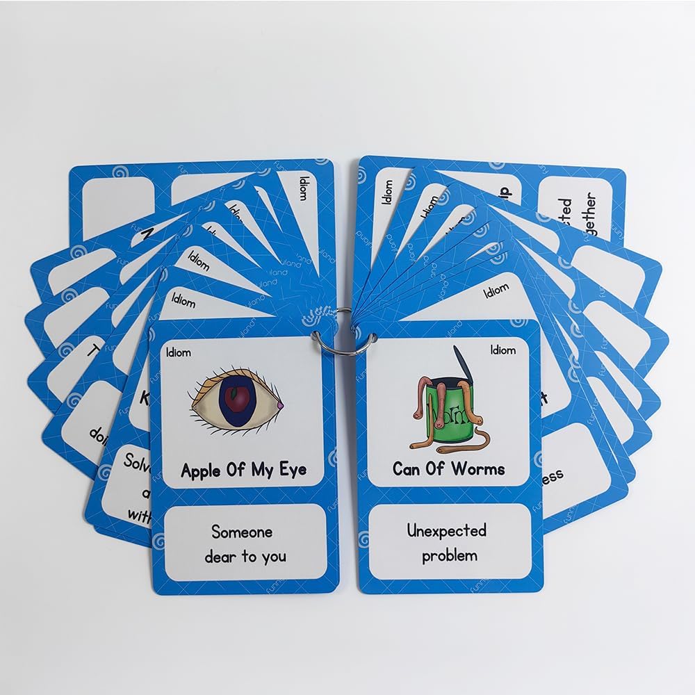 Lilias Irregular Past Tense Verbs English Grammar Double-Side Learning Flash Cards - 24 Card Set for Homeschool, Preschool, Primary School, ESL, Autism, Vocabulary Building