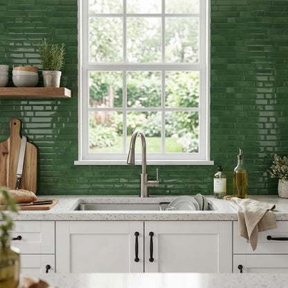Thick Peel and Stick Backsplash Tile 12"x12" 3D Self Adhesive Marble Tiles for Kitchen and Bathroom Wall (10-Sheet,Brown)