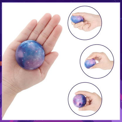 Hooqict Globe Stress Balls 25 Pack Mini Earth Ball Globe Party Favors Small Foam Squeeze Stress Ball for Kids Adults Stress Relief Toy Party Bag Gift Fillers Birthday Favors Classroom Prize